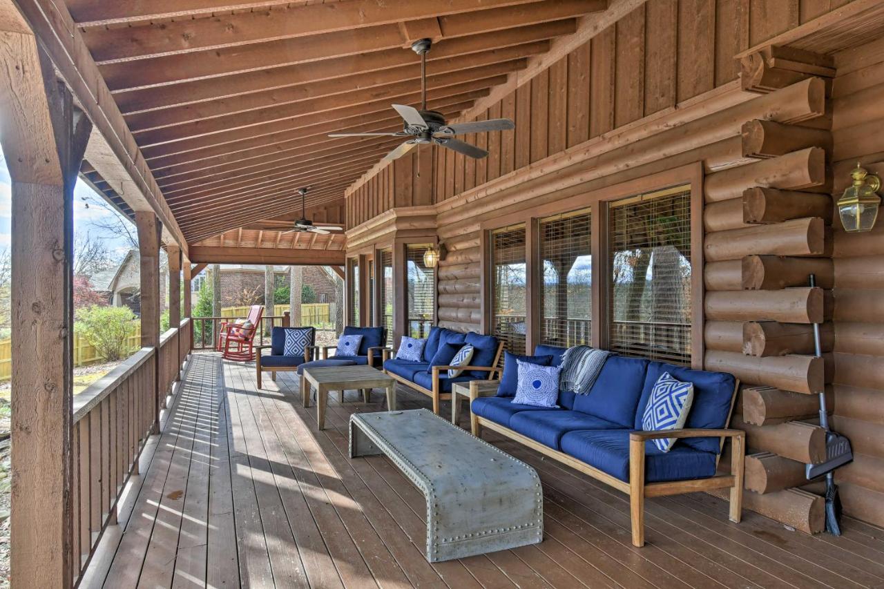 Hilltop Hot Springs Log Cabin With Hot Tub And Grill! Εξωτερικό φωτογραφία