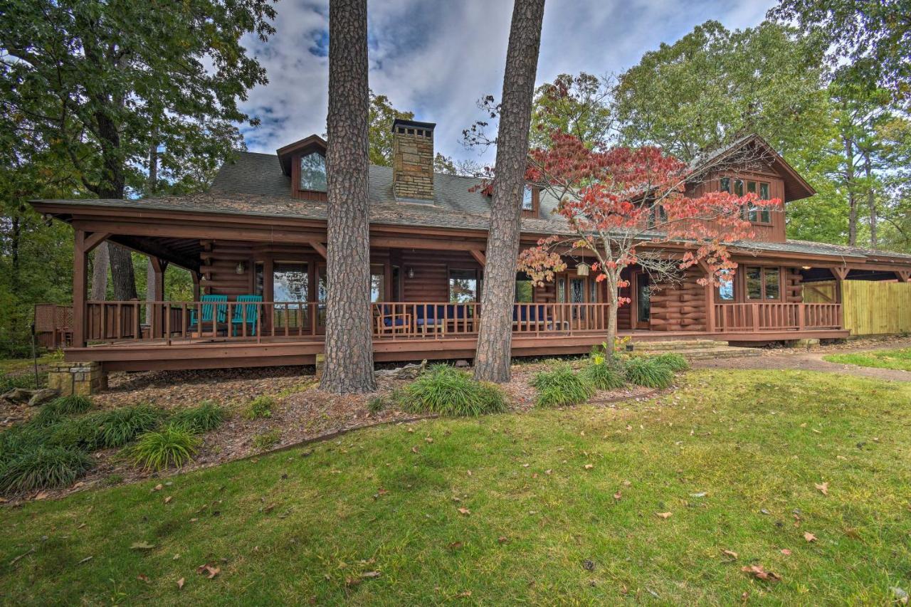 Hilltop Hot Springs Log Cabin With Hot Tub And Grill! Εξωτερικό φωτογραφία