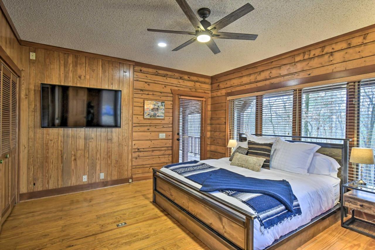 Hilltop Hot Springs Log Cabin With Hot Tub And Grill! Εξωτερικό φωτογραφία