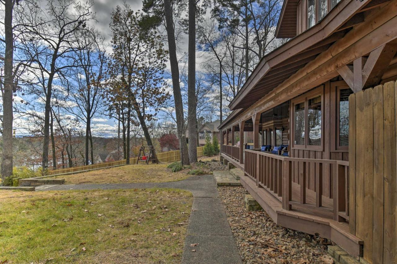 Hilltop Hot Springs Log Cabin With Hot Tub And Grill! Εξωτερικό φωτογραφία